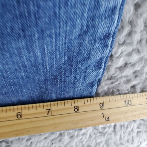 Eddie Bauer Jeans Mens 42x34 Blue Authentic Relaxed Fit Straight Leg *Read* - Picture 11 of 15